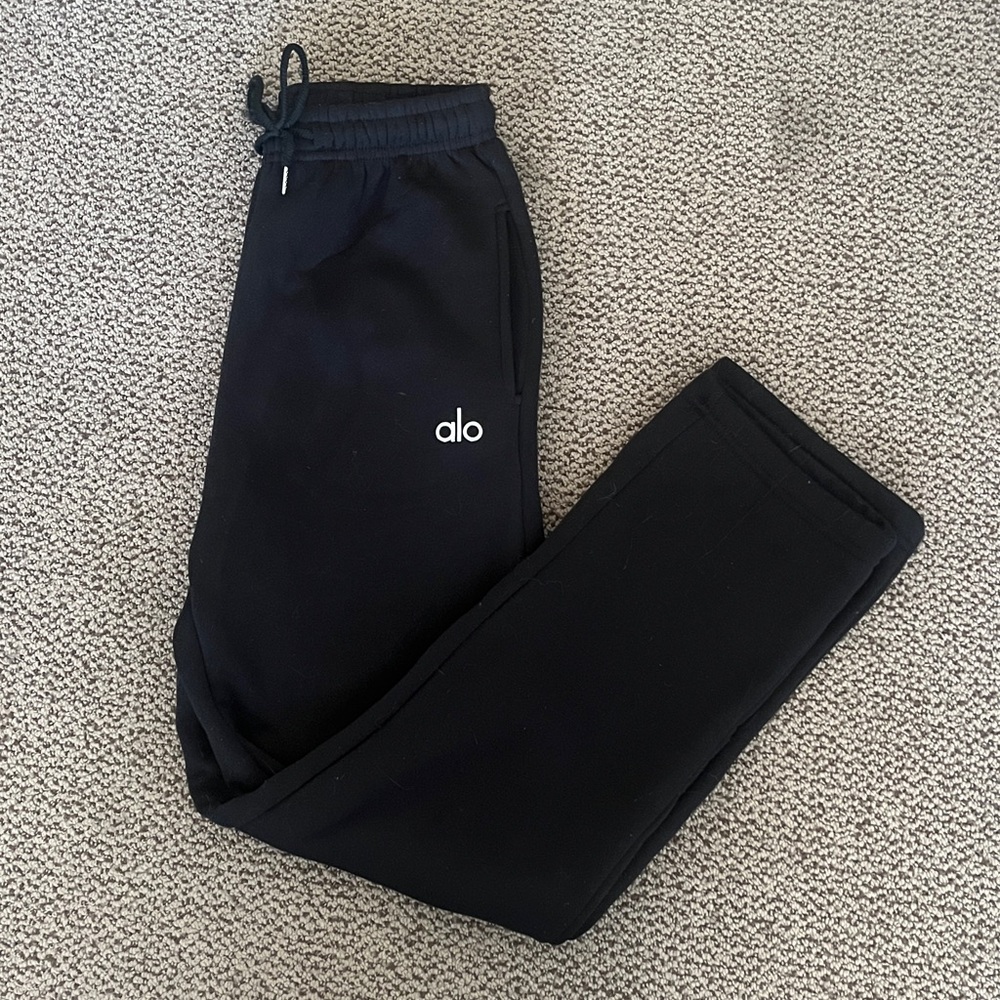 ALO Yoga Black Jogger Sweatpants